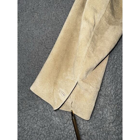 Liz Claiborne Suede Jacket Women 14W 3 Button - Picture 10 of 15